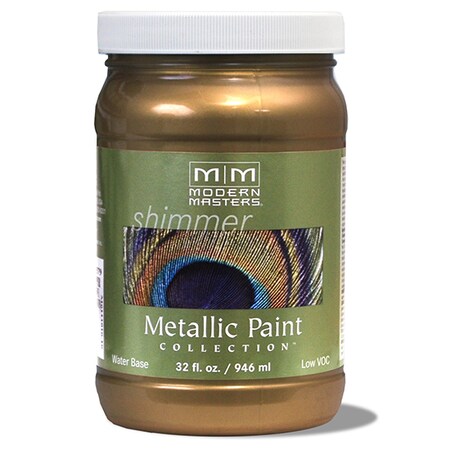 Modern Masters 1 Qt Modern Masters ME238 Blackend Bronze WB Decorative Metallic Paint ME238